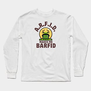 ARFID Emoji - Competition Design Long Sleeve T-Shirt